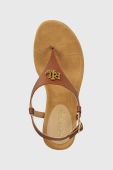 Сандалі Lauren Ralph Lauren Jeannie жіночі колір коричневий на танкетці 802784574008