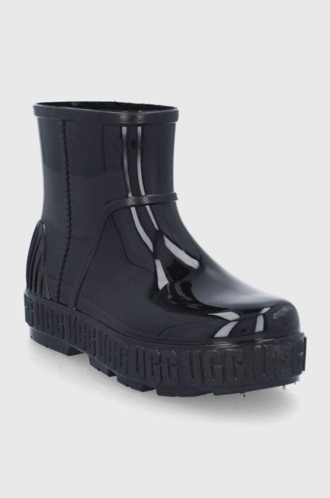 Гумові чоботи UGG жіноче колір чорний 1125731.BLK-BLK фото 2