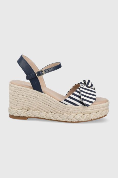 Сандалі Aldo Macrama жіночі колір синій на платформі