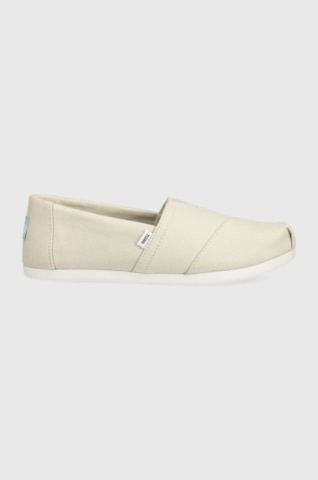 Кеди Toms Alpargata колір бежевий