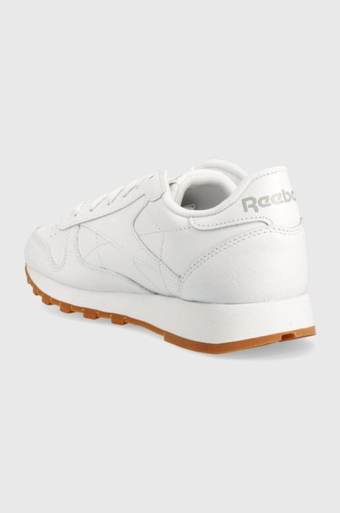 Шкіряні кросівки Reebok Classic GY0956 колір білий GY0956-FWH/PG/RB фото 3