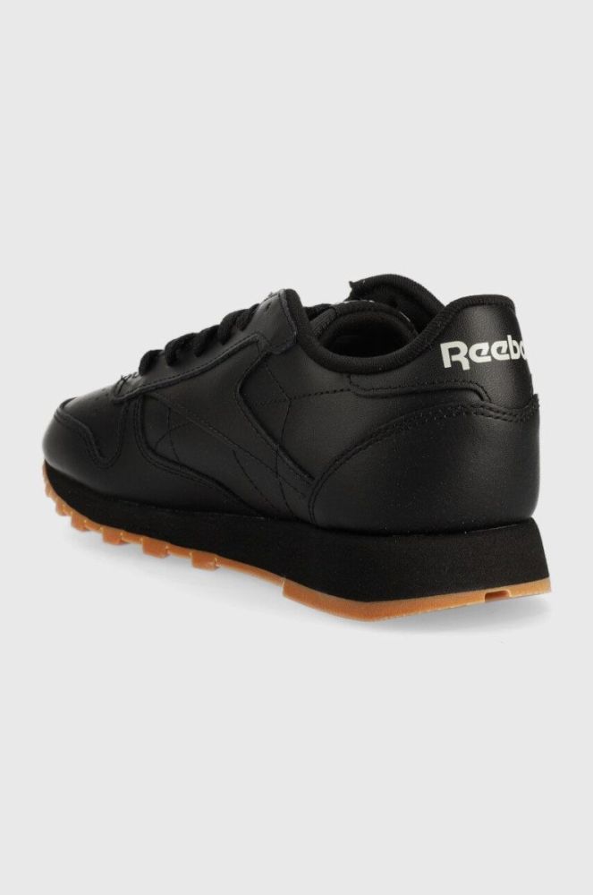 Шкіряні кросівки Reebok Classic GY0961 колір чорний GY0961-CBL/PG/RBK фото 3