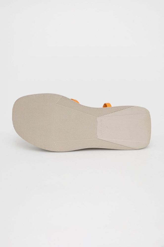 Шкіряні сандалі Vagabond Shoemakers Courtney жіночі колір помаранчевий фото 5