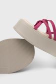 Шкіряні сандалі Vagabond Shoemakers Courtney жіночі колір рожевий на платформі (2505668)