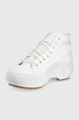 Кеди adidas Originals Nizza GZ8858 жіночі колір білий GZ8858-WHT/GUM3