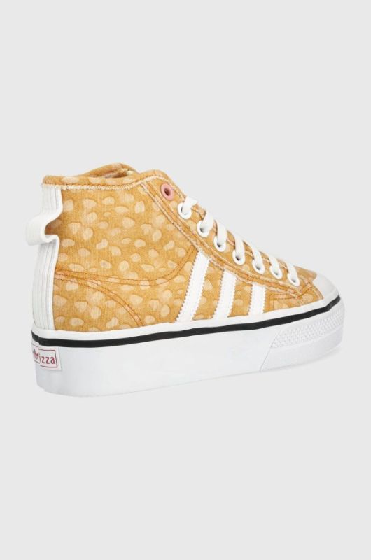 Кеди adidas Originals Disney Nizza жіночі колір коричневий GZ1657-WHT/LGBR фото 2