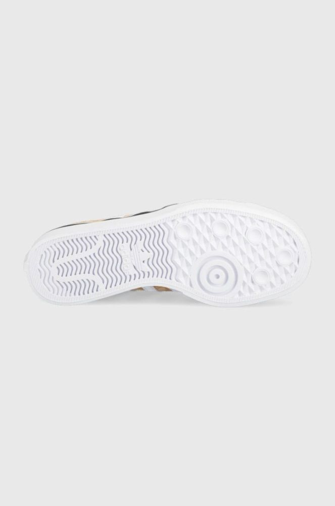 Кеди adidas Originals Disney Nizza жіночі колір коричневий GZ1657-WHT/LGBR фото 5
