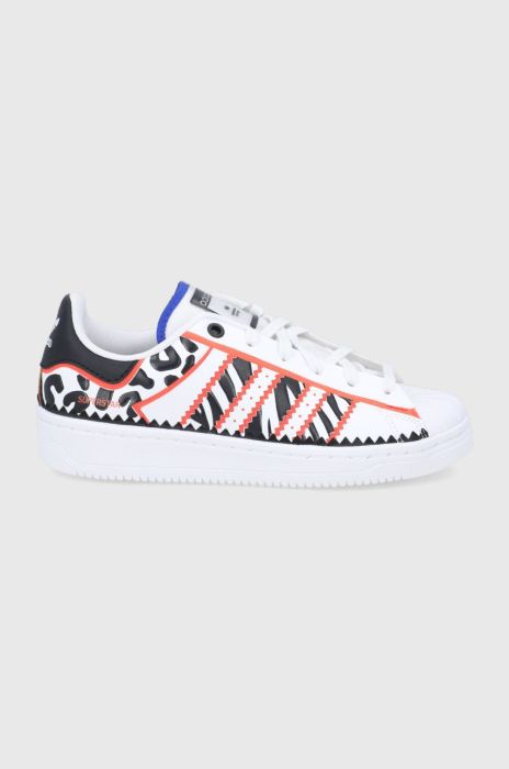 Черевики adidas Originals Superstar GW0523 колір білий GW0523-WHT/BLK