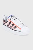 Черевики adidas Originals Superstar GW0523 колір білий GW0523-WHT/BLK