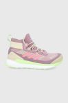 Черевики adidas TERREX free hiker жіночі колір рожевий GW8698-MAGM/ARED Черевики adidas TERREX free hiker жіночі колір рожевий GW8698-MAGM/ARED