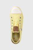 Кеди Mustang жіночі колір жовтий