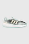 Кросівки adidas Originals Swift Run колір бірюзовий Кросівки adidas Originals Swift Run колір бірюзовий
