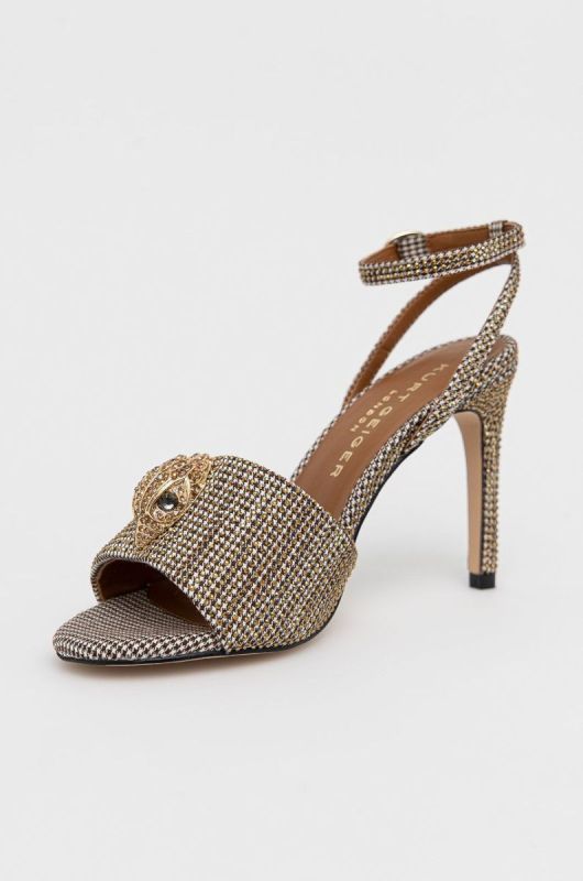 Сандалі Kurt Geiger London колір бежевий фото 2