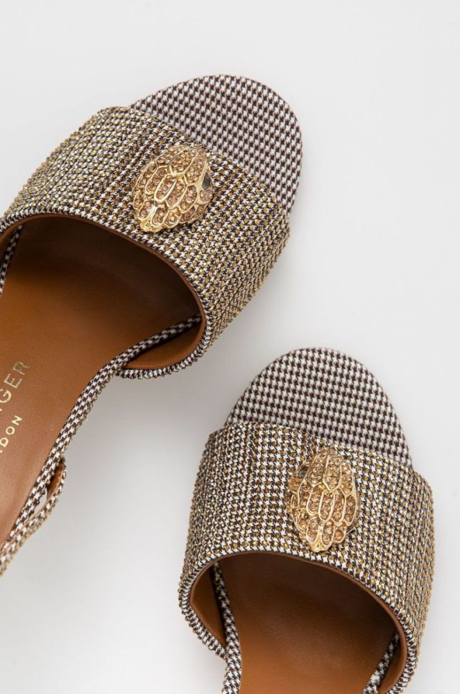 Сандалі Kurt Geiger London колір бежевий фото 3