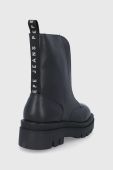 Черевики Pepe Jeans Enfield Zip 999 жіночі колір чорний на платформі