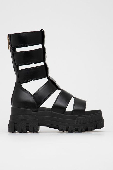 Сандалі Buffalo жіночі колір чорний на платформі (2423961)