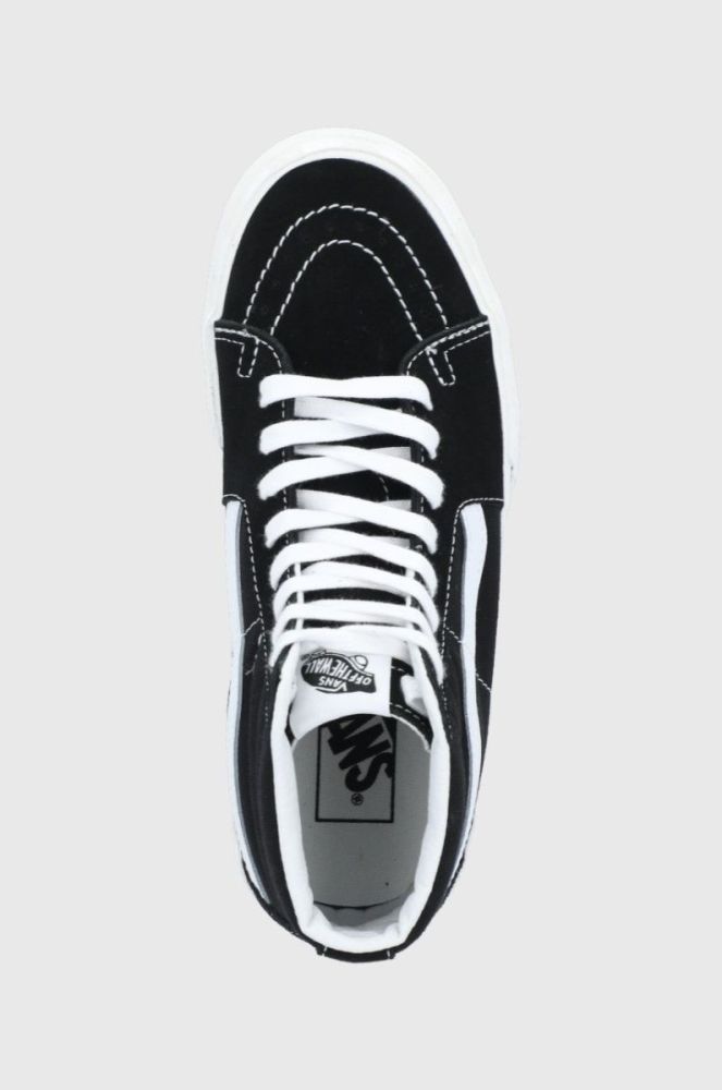 Кеди Vans UA SK8-Hi Stacked жіночі колір чорний VN0A4BTW5ZN1-BLACK фото 4