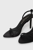Шкіряні сандалі Kurt Geiger London Shoreditch колір чорний 8881300109