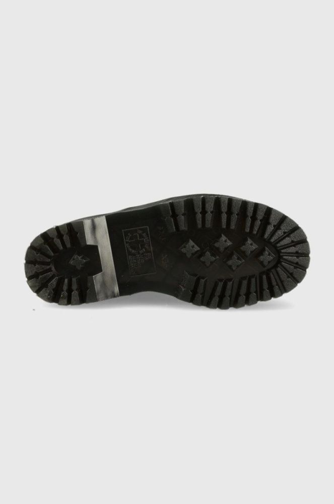 Шкіряні черевики Dr. Martens жіночі колір чорний на платформі DM26925001.1460.Pascal-Black.Pisa фото 5