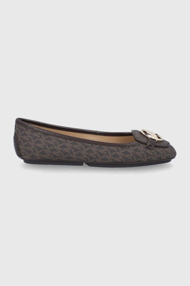 Балетки MICHAEL Michael Kors Lillie Moc колір коричневий