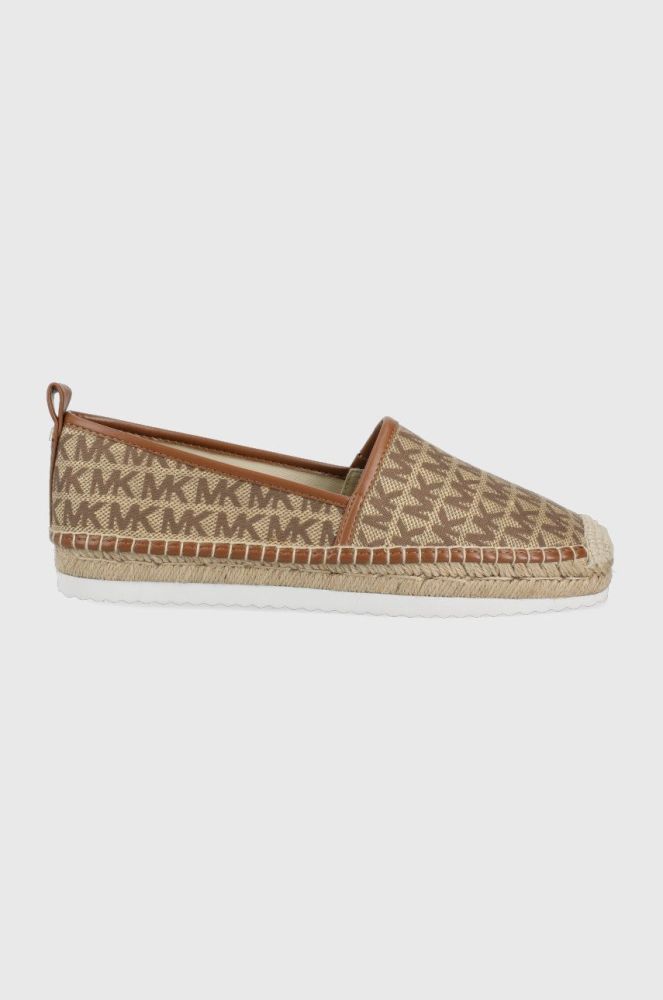 Еспадрилі Michael Kors Lenny Espadrille колір коричневий