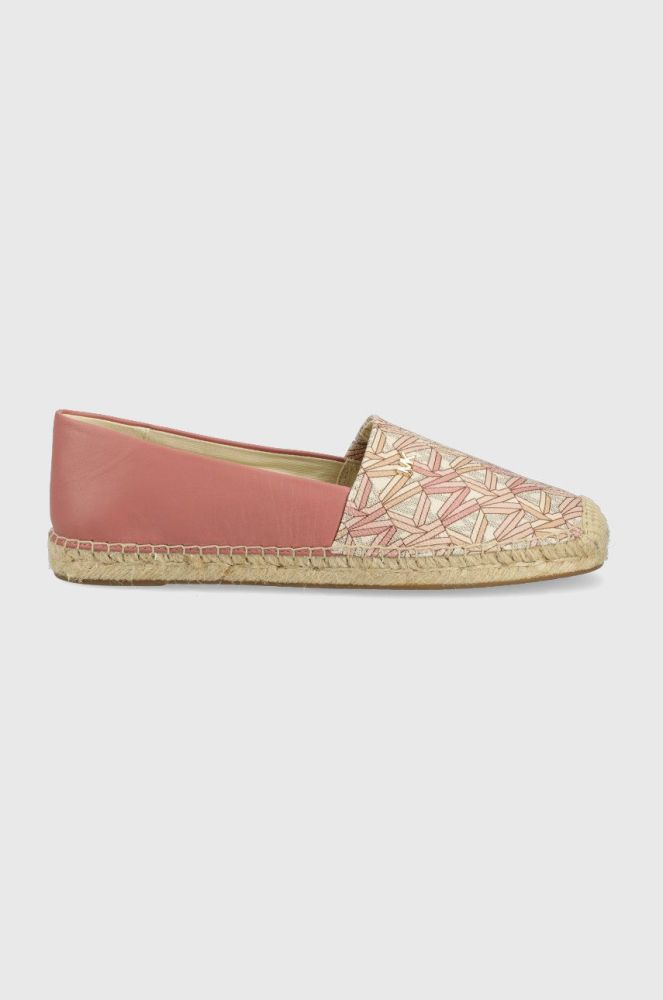 Еспадрилі MICHAEL Michael Kors Kendrick Slip On колір рожевий