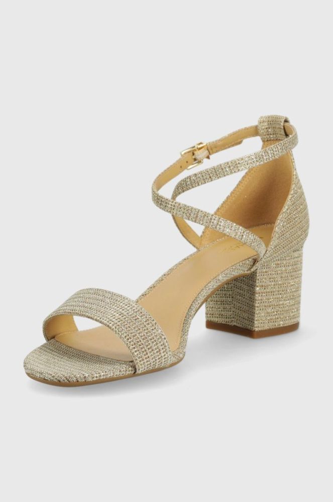 Сандалі MICHAEL Michael Kors Serena Flex Sandal колір золотий фото 3