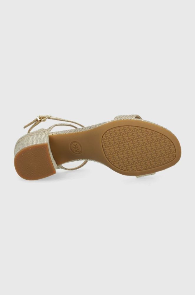 Сандалі MICHAEL Michael Kors Serena Flex Sandal колір золотий фото 5