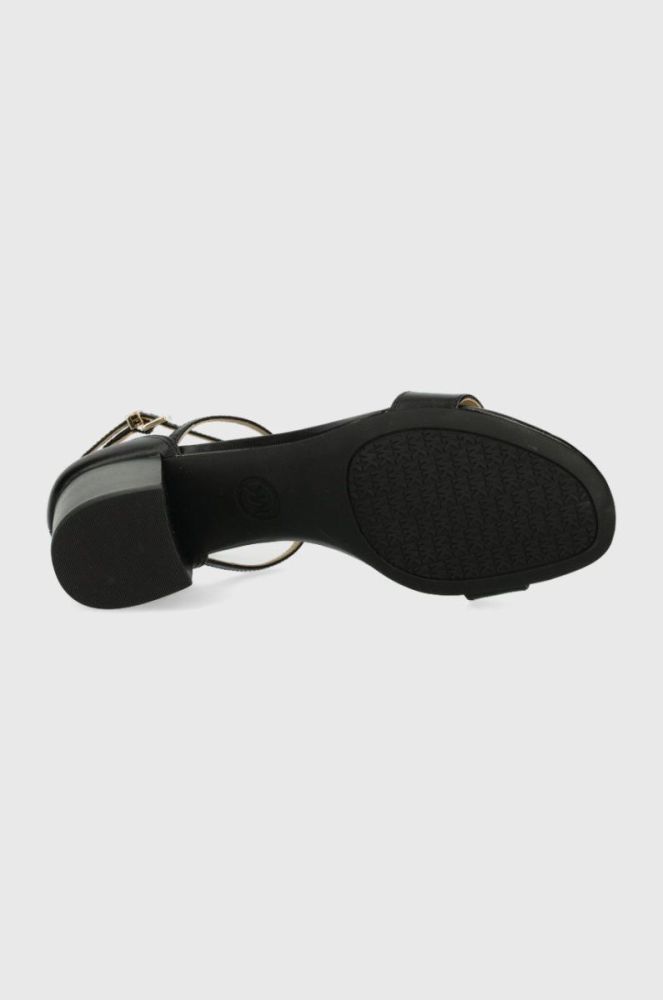 Шкіряні сандалі MICHAEL Michael Kors Serena Flex Sandal колір чорний фото 5