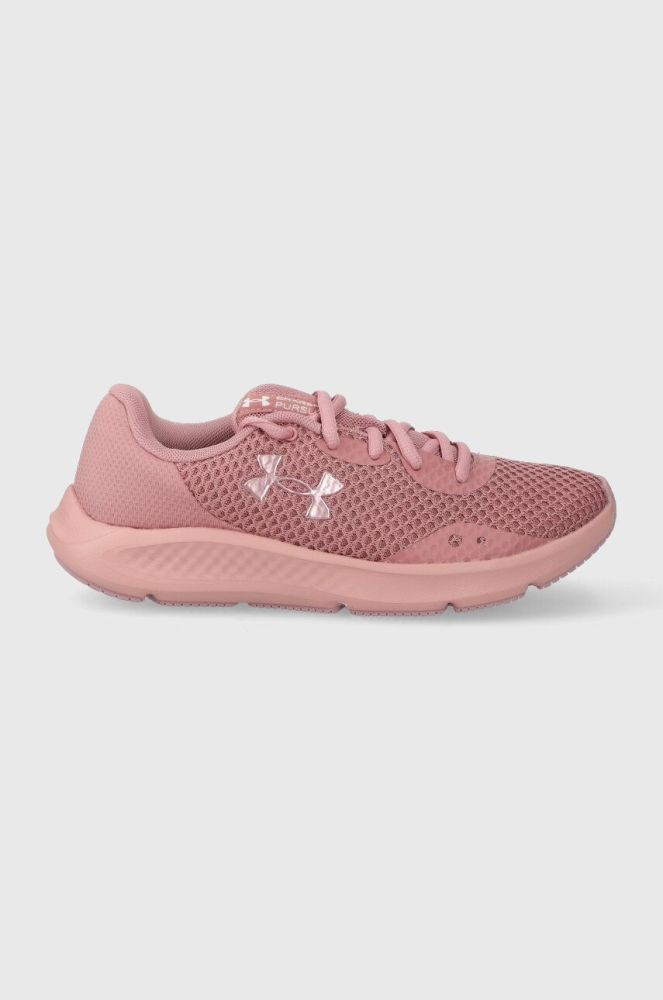 Бігові кросівки Under Armour Charged Pursuit 3 колір рожевий