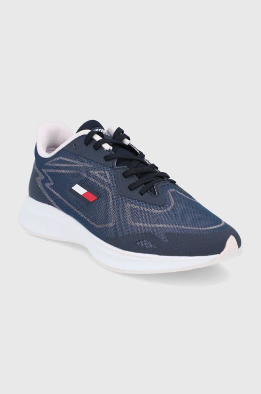 Кросівки Tommy Sport Sleek колір синій фото 2