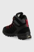 Черевики Salewa Alp Mate Mid жіночі колір чорний злегка утеплена Черевики Salewa Alp Mate Mid жіночі колір чорний злегка утеплена