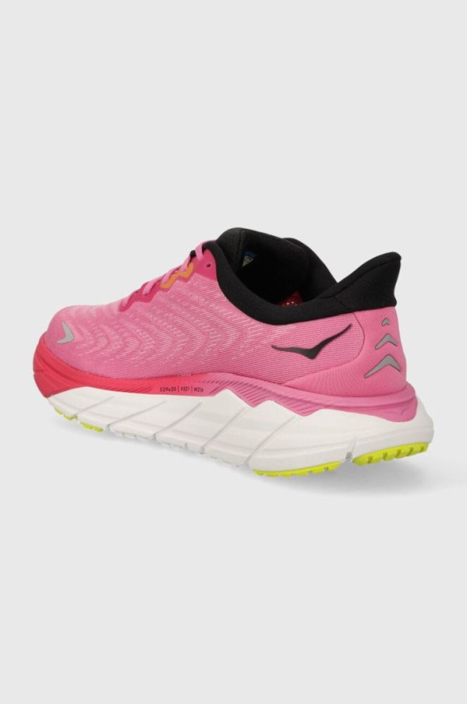 Бігові кросівки Hoka One One Arahi 6 колір рожевий фото 3
