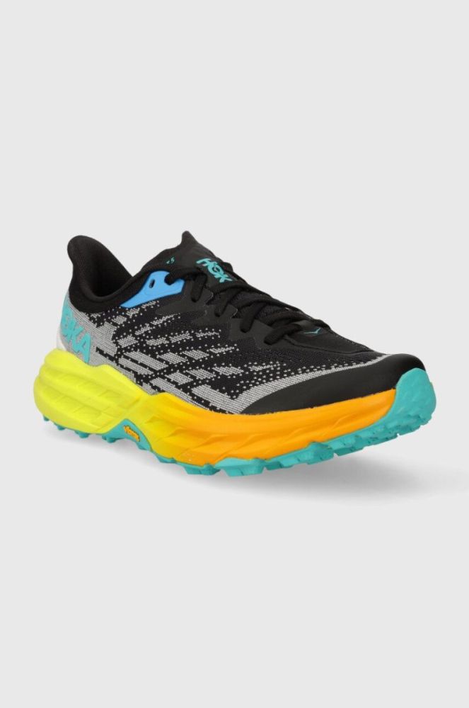 Бігові кросівки Hoka One One SPEEDGOAT 5 колір чорний фото 2