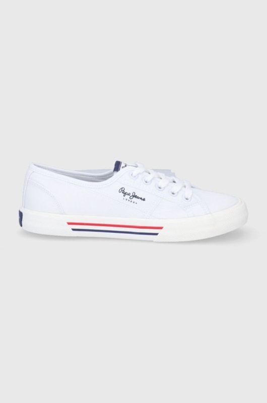 Кеди Pepe Jeans Brady W Basic жіночі колір білий