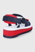 Сандалі Tommy Jeans жіночі колір синій на платформі (2077628)