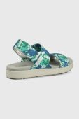 Сандалі Keen Elle жіночі колір зелений на платформі