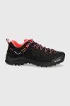Черевики Salewa Wildfire Leather жіночі колір чорний Черевики Salewa Wildfire Leather жіночі колір чорний