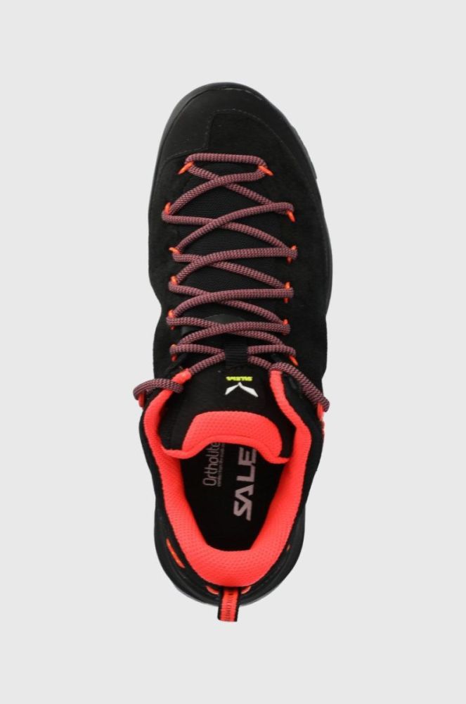 Черевики Salewa Wildfire Leather жіночі колір чорний фото 4