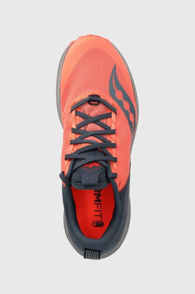 Бігові кросівки Saucony Xodus Ultra колір помаранчевий фото 4
