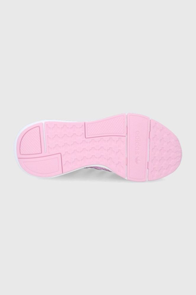 Дитячі черевики adidas Originals Swift Run 22 GW8177 колір рожевий фото 5