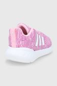 Дитячі черевики adidas Originals Swift Run 22 GW8185 колір рожевий