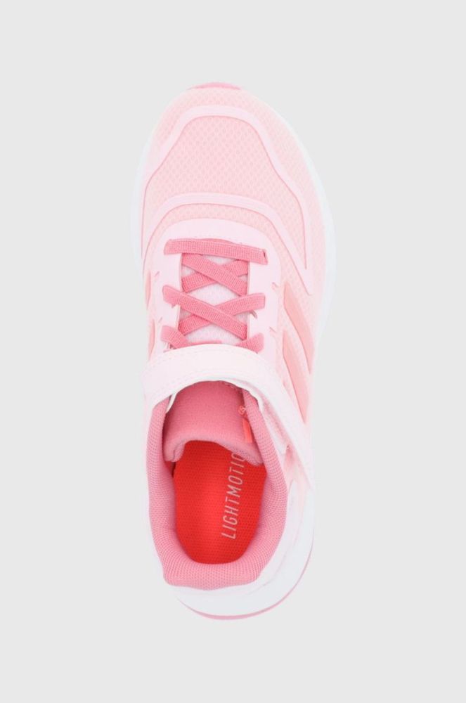 Дитячі черевики adidas Duramo 10 EL GZ1056 колір рожевий фото 4