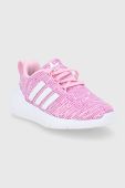 Черевики adidas Originals Swift Run GW8181 колір фіолетовий