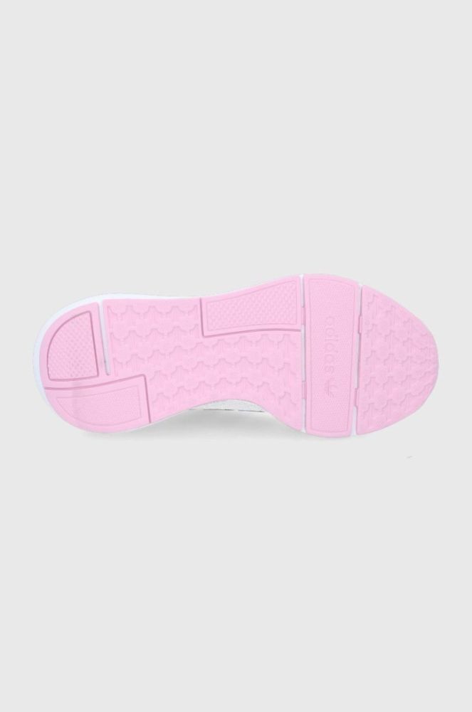 Дитячі черевики adidas Originals Swift Run GZ0798 колір білий фото 5