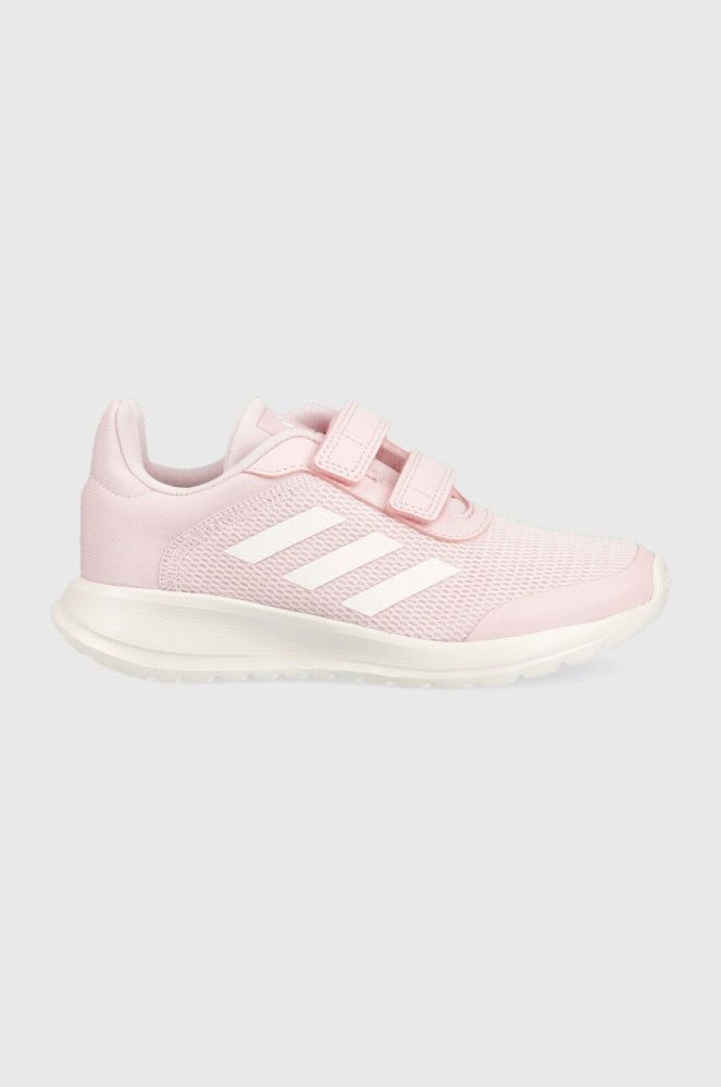 Дитячі черевики adidas Tensaur Run колір рожевий