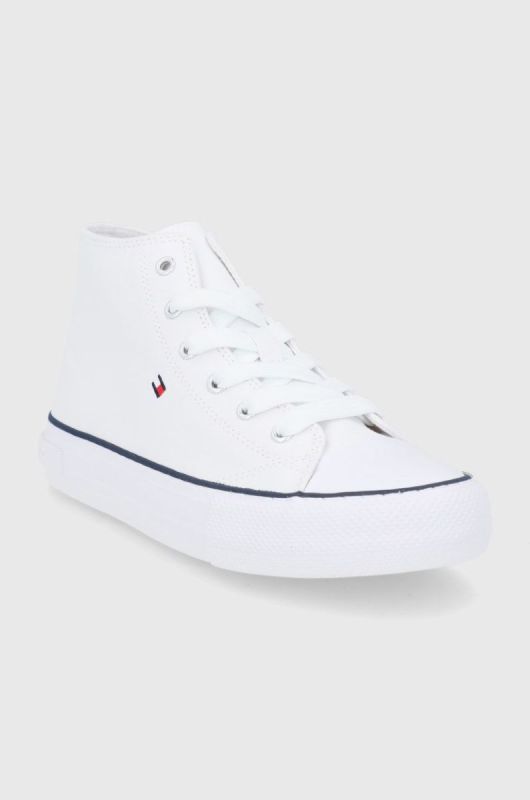 Дитячі кеди Tommy Hilfiger колір білий (1980163) фото 2