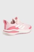 Дитячі кросівки adidas Fortarun колір фіолетовий