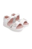 Дитячі шкіряні сандалі Biomecanics колір білий (2082430)