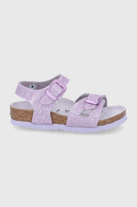 Дитячі сандалі Birkenstock колір фіолетовий (2001087)